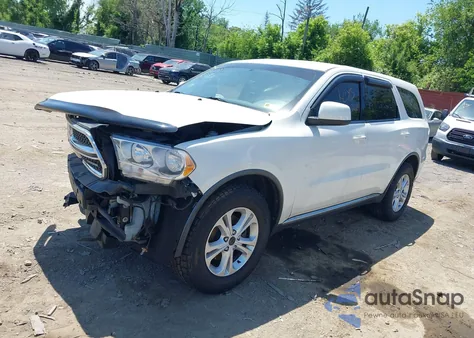 2012 Dodge Durango Sxt from USA, damaged, VIN 1C4RDJAG1CC213071